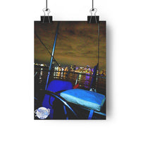 Sailing The Blue Iguana, Giclée Art Print