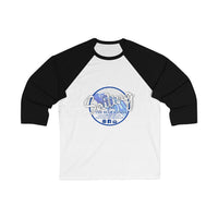 Unisex 3/4 Sleeve Baseball Tee